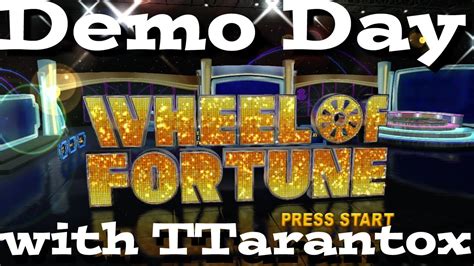 Wheel of fortune demo